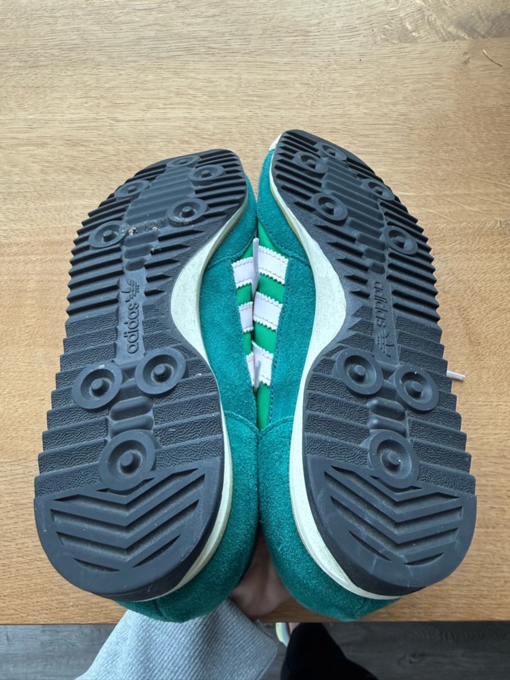 adidas SL 72 OG shoes in Collegiate Green - Picture 5 of 7